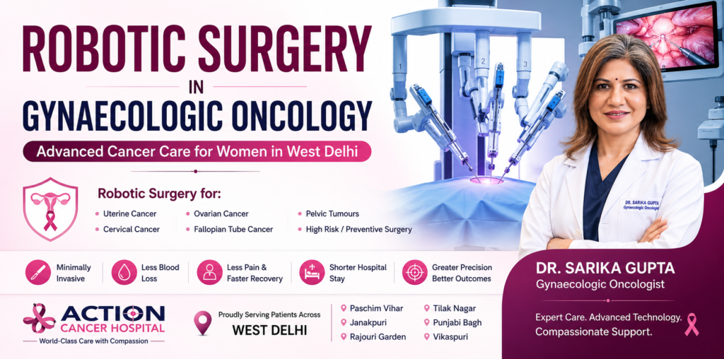 Robotic Surgery in Gynaecologic Oncology: Advanced Cancer Care for Women in West Delhi